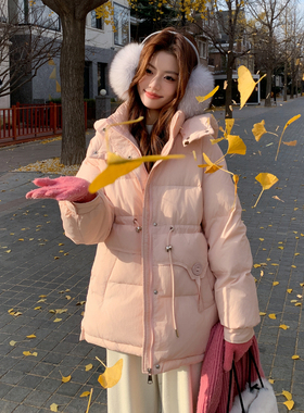 现货2025新款主推白鸭绒羽绒服女6657P235K358