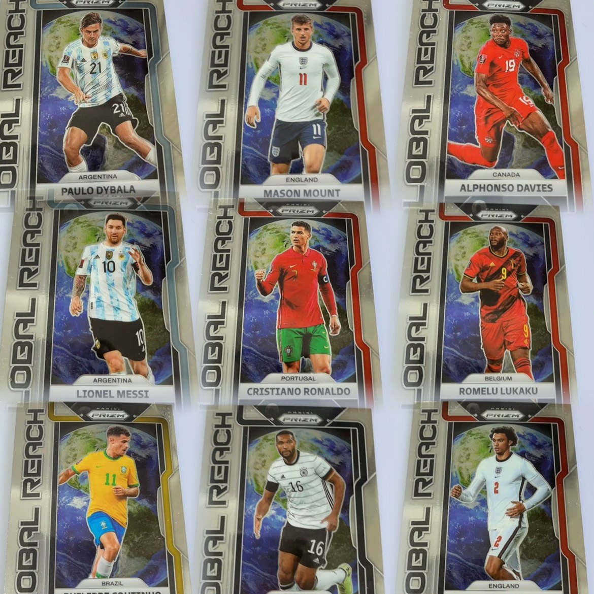 2022世界杯 global reach特卡全套及单卡 正版足球球星卡 帕尼尼,运动/瑜伽/健身/球迷用品,球迷用品,淘宝优惠券,粉丝福利购,淘宝优惠卷
