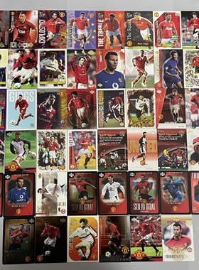 正版足球球星卡 futera 美国亚德公司 曼联队 giggs 吉格斯专场