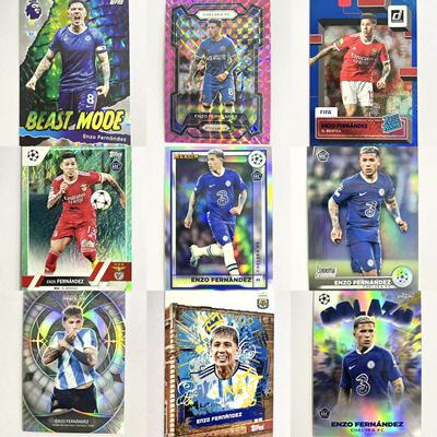 恩佐费尔南德斯球星卡专集（100种）阿根廷世界杯  帕尼尼 topps