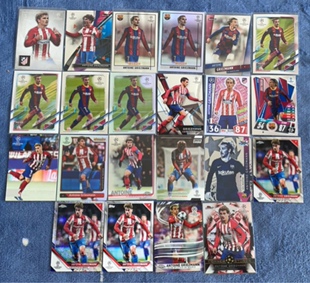 足球球星卡TOPPS  futera福特拉 格列兹曼 GRIEZMANN普特限量专场