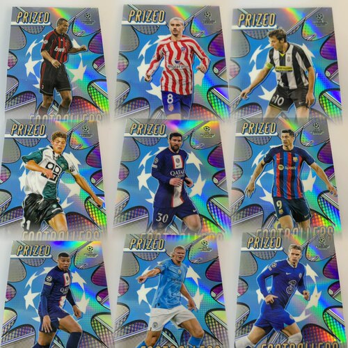 2023 topps finest 欧冠 prized 镭射 特卡