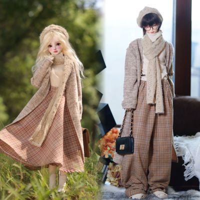 bjd6分4分3分70叔75叔秋冬娃衣