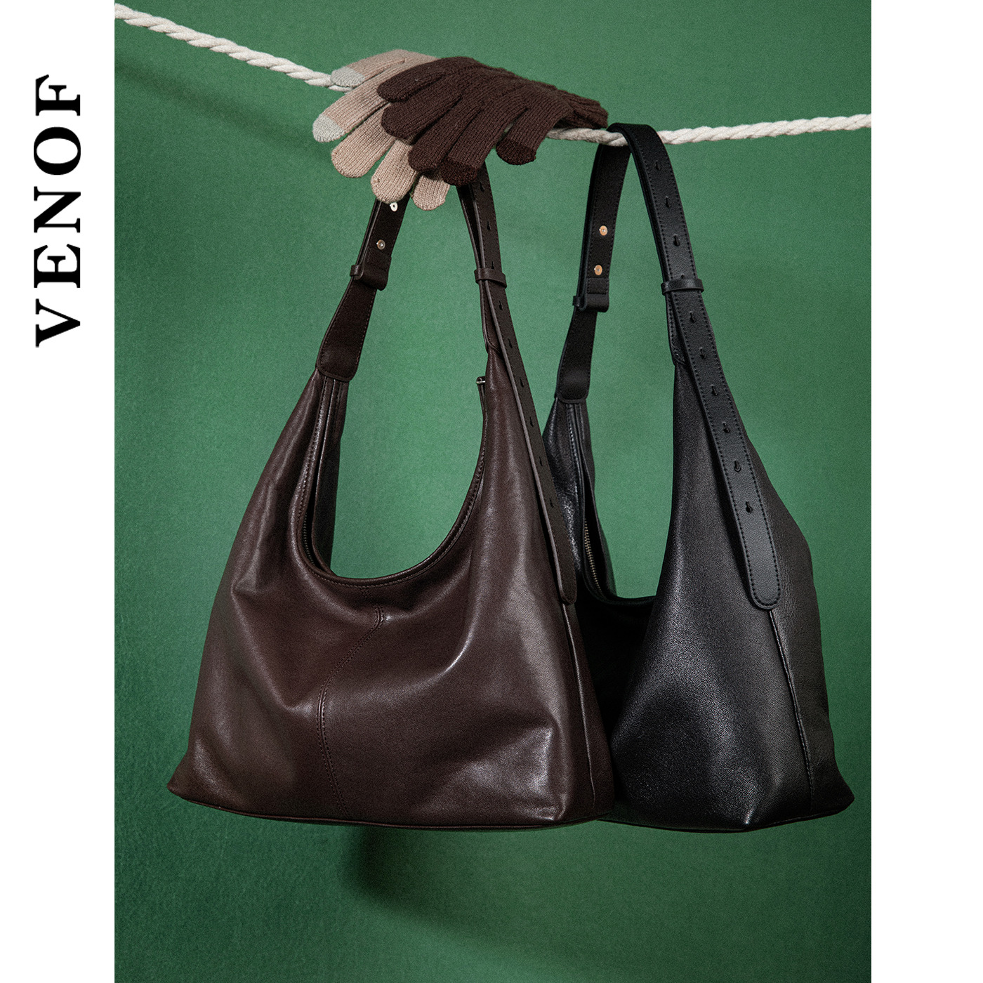 维洛芬小众设计羊皮托特包