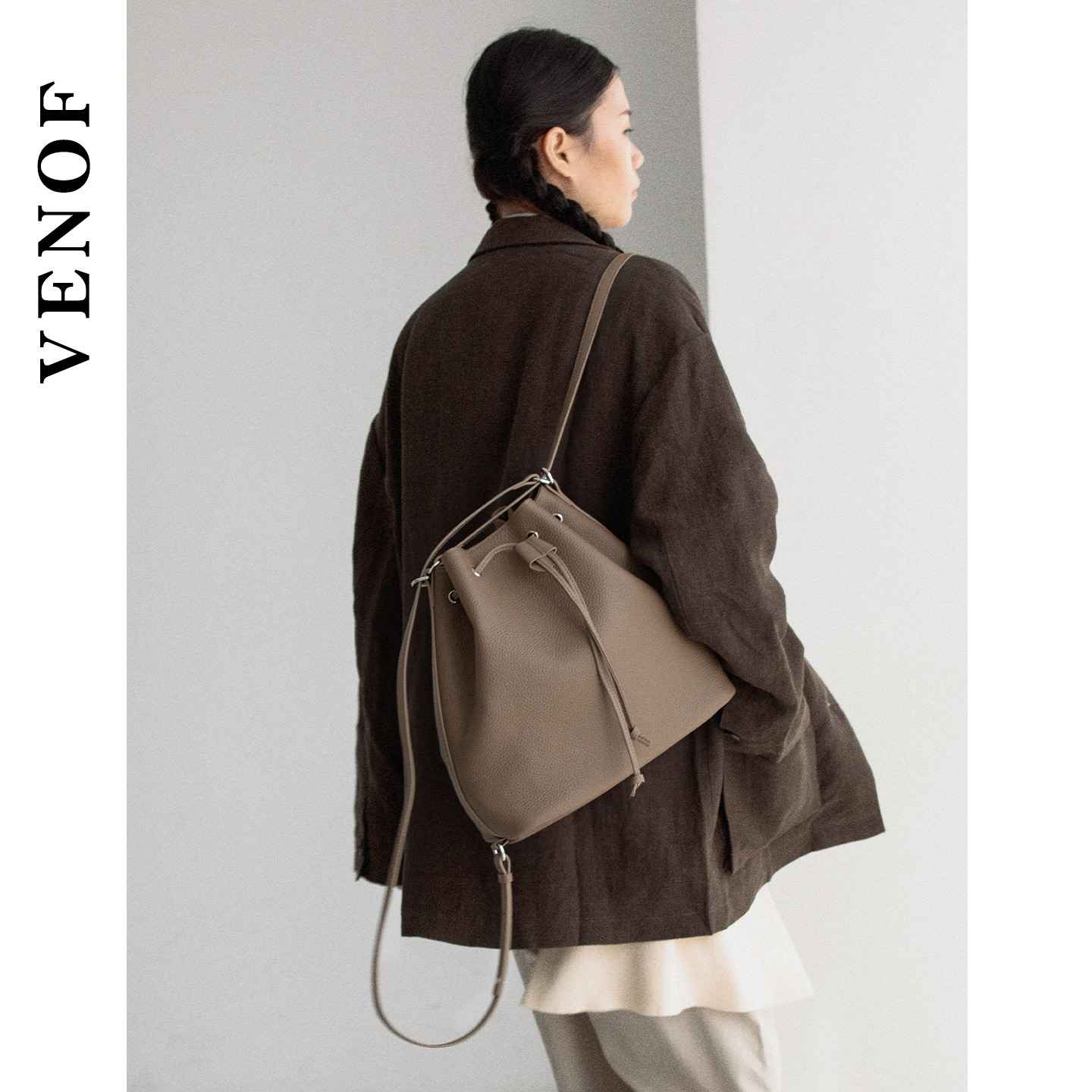 维洛芬多功能单肩斜挎双肩包