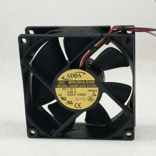 ADDA AD0812XB-A73GL DC12V 0.55A 8025 8CM机箱大风量散热风扇
