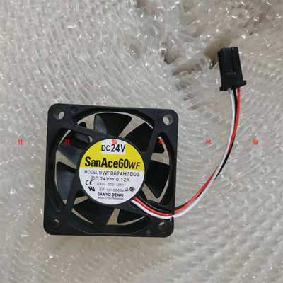 三洋 9WF0624H7D03 6015 24V A90L-0001-0511 发那科设备专用风扇