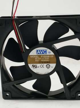 原装AVC 12025 DC12V 0.15A F1225B12E 12CM静音机箱北桥散热风扇
