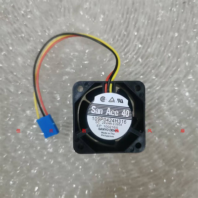 全新三洋109P0424H316 840D NCK系统风扇 4020 24V 0.095A