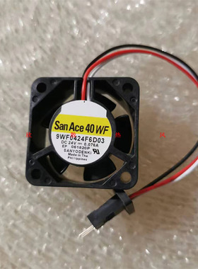 原装 三洋 4CM 9WF0424F6D03 24V 0.076A 4020 发那科FANUC风扇