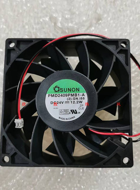 全新SUNON/建准 9038 9CM PMD2409PMB1-A DC24V 12.2W 变频器风扇