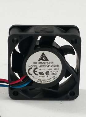 台达4015 AFB0412SHB DC12V 0.35A 4CM大风量直流风扇40*40*15MM