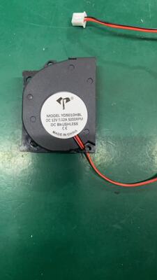 全新5010 12v耳朵款涡轮风机散热风扇