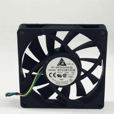 台达EFC0812DB 8cm 12V 0.5A 4线 PWM温控调速机箱大风量散热风扇