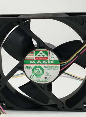 永立 MAGIC MGT12048YB-W32 DC48V 0.22A 12032 12cm PWM温控风扇