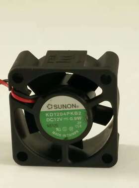 建准SUNON KD1204PKB2 4020 DC12V 0.9W 4CM 交换机散热静音风扇