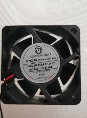 全新现货 PTI PELONIS C6025H24BPLP2-7 DC24V 0.16A 散热风扇