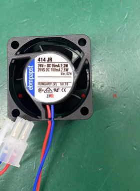 原装德国ebm-papst 414JH/JHH/J/JR 24V 4025 4CM高端变频器风扇