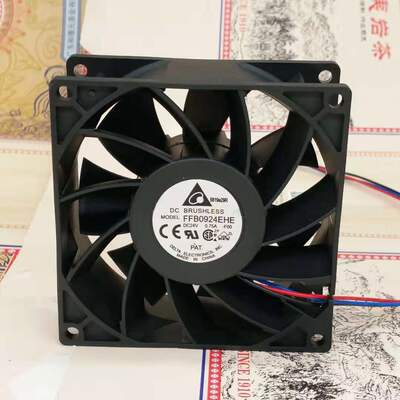 台达 FFB0924EHE 24V 0.75A 9038 9CM/厘米ABB变频器滚珠散热风扇