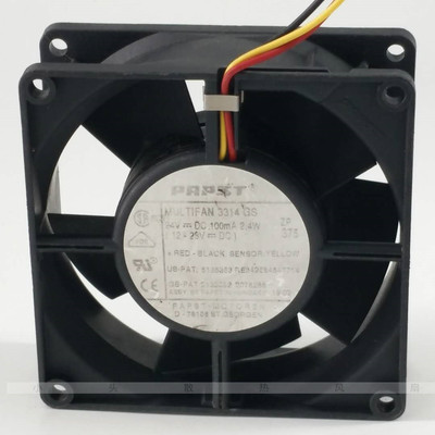 德国PAPST MULTIFAN 3314GS 24V 2.4W 9cm 9032工控机散热风机
