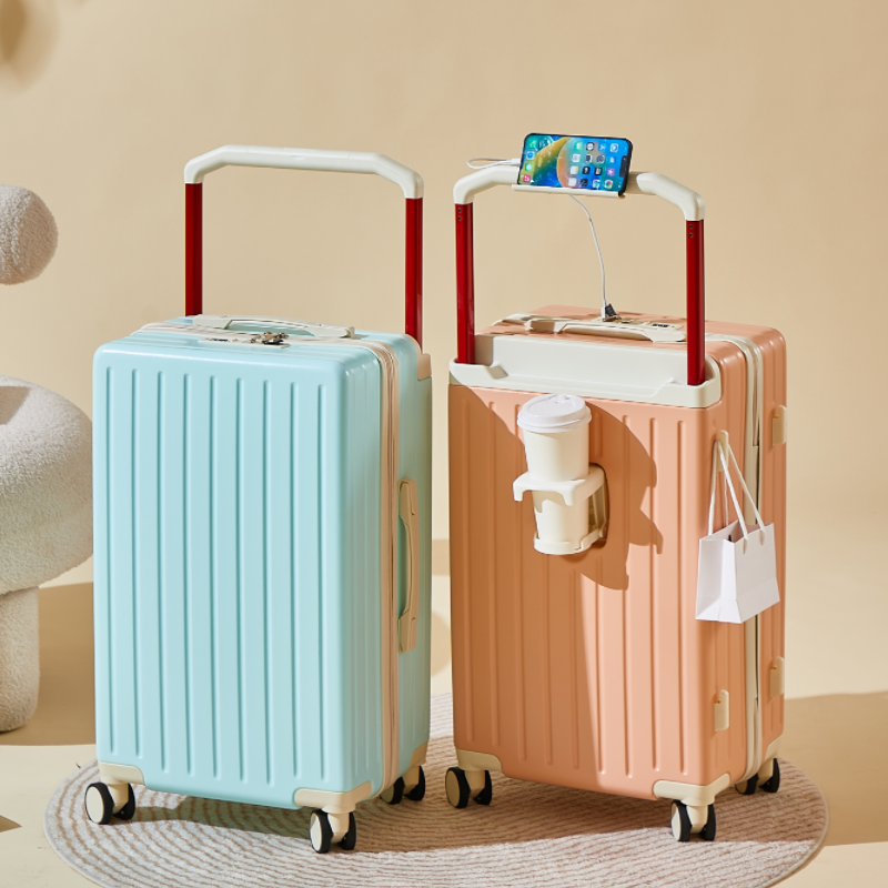 行李箱2025新款宽拉杆旅行箱万向轮学生密码箱子耐用大容量拉杆箱