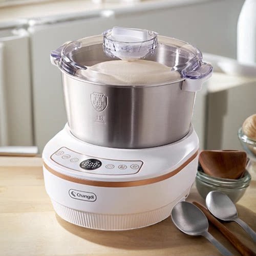 长帝HE501和面机家用小型全自动揉面厨师机搅拌一体机打面机发酵