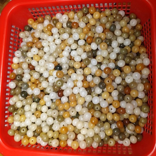 原生态菩提根苹果圆散珠