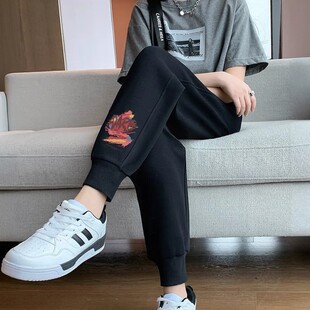 2026新款 子 休闲裤 薄款 时尚 潮流束脚女裤 宽松运动裤 女士春夏季 爆款