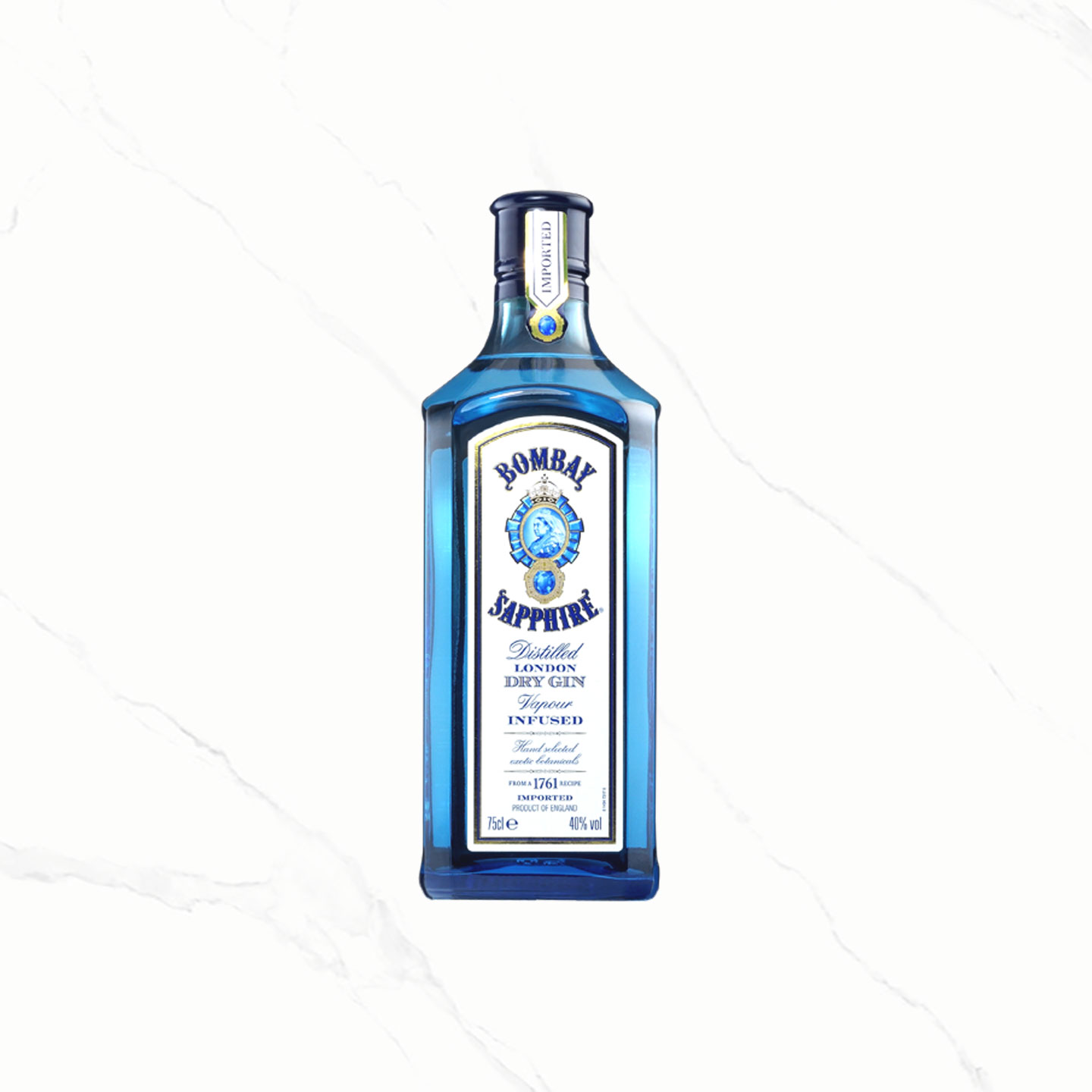 孟买蓝宝石金酒750mL洋酒英国杜松子酒毡酒BombayGin鸡尾酒调酒