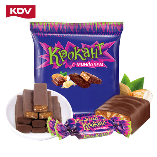 kdv俄罗斯进口紫皮糖果