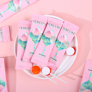 mokcoke莫可卡荔枝味棒棒糖结婚喜糖婚礼糖果散装婚庆伴手礼零食