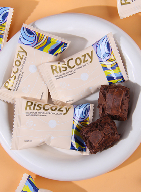 英国RisCozy瑞可滋曲奇牛奶酱球巧克力夹心饼干结婚喜糖喜饼零食