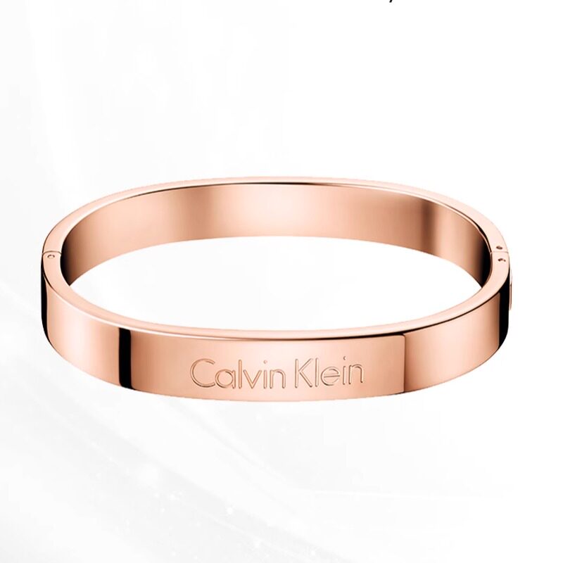 [官方正品]CalvinKlein时尚hook系列时尚手镯男女情侣简约ck手镯