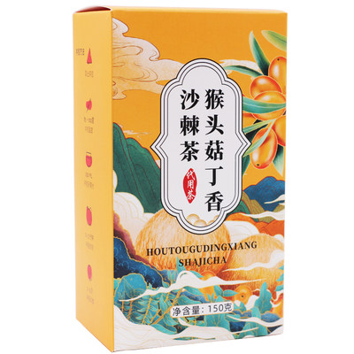 雅丽百花缘鸡内金山楂丁香沙棘茶