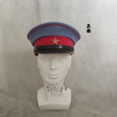 苏联红军大檐帽苏联政委大盖帽内务毛呢俄罗斯喀秋莎舞台演出帽子