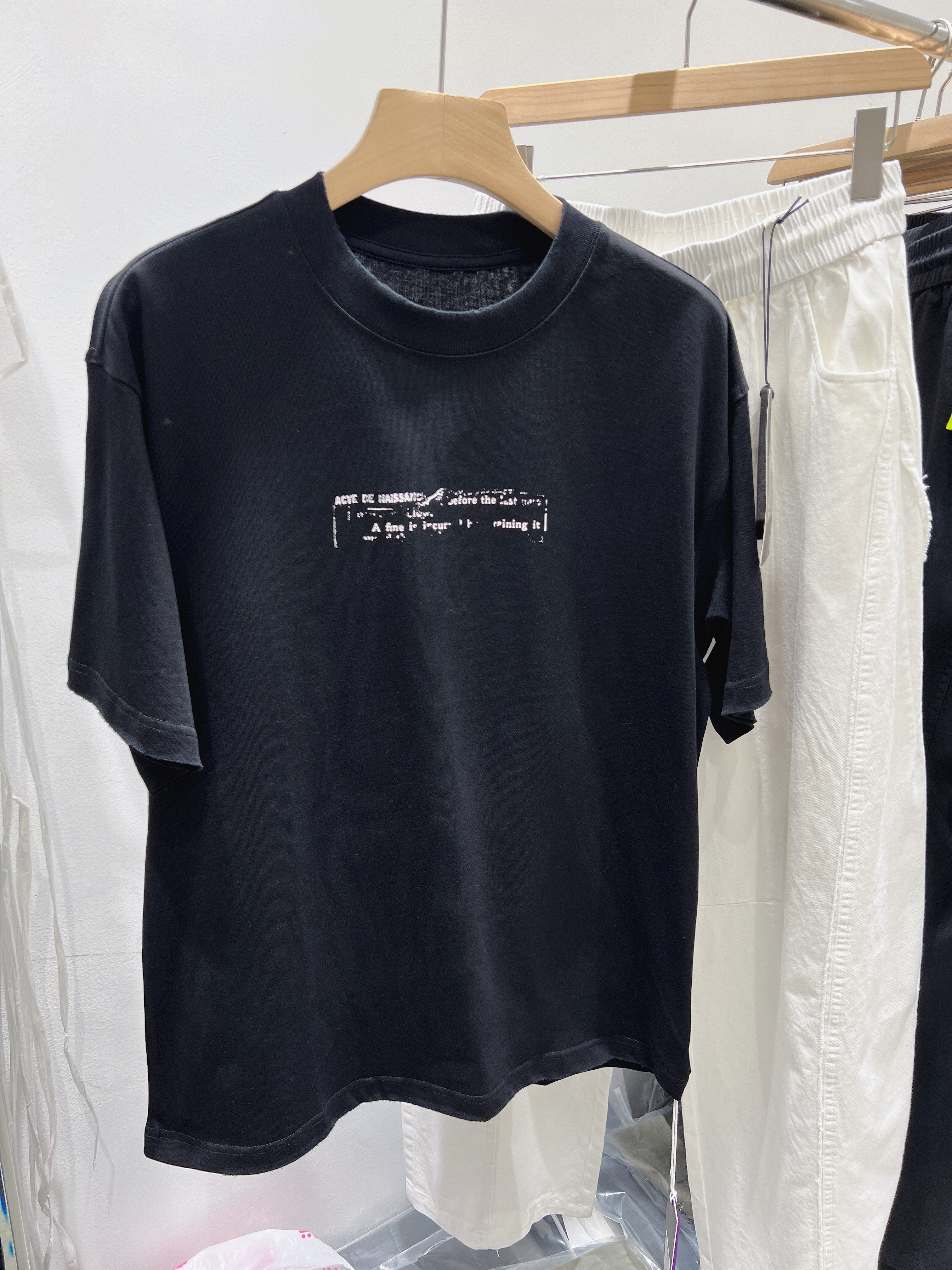 2026夏季新款韩版休闲宽松圆领简约帅气时尚学生情侣圆领套头半袖