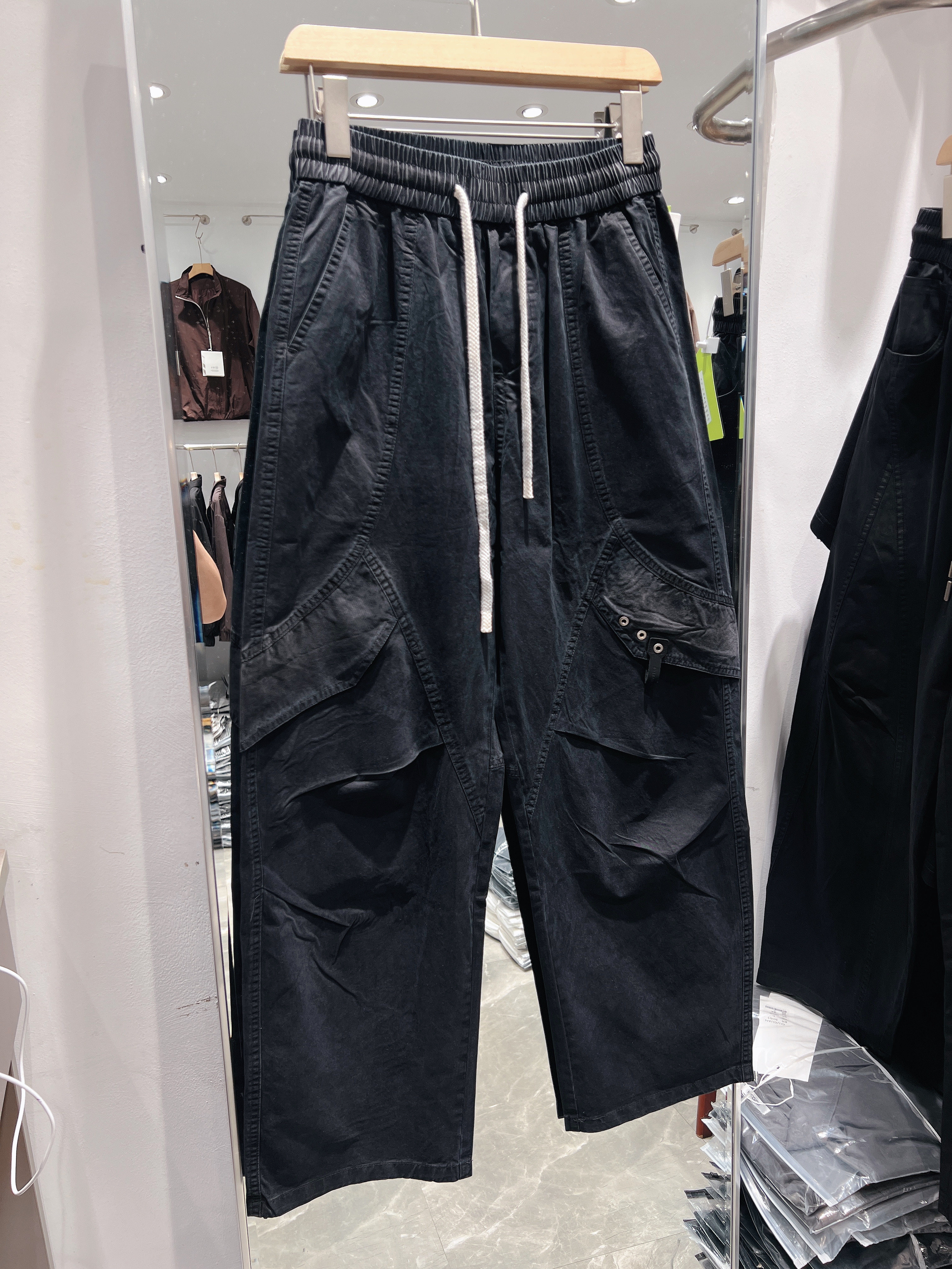 2026春季新款男士牛仔裤时尚百搭宽松直筒长裤子男装潮流帅气