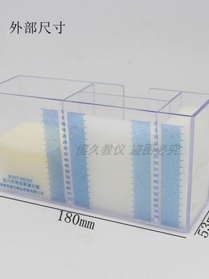 压力作用效果实验器物理新课标教具演示海绵受力面积和压力大小