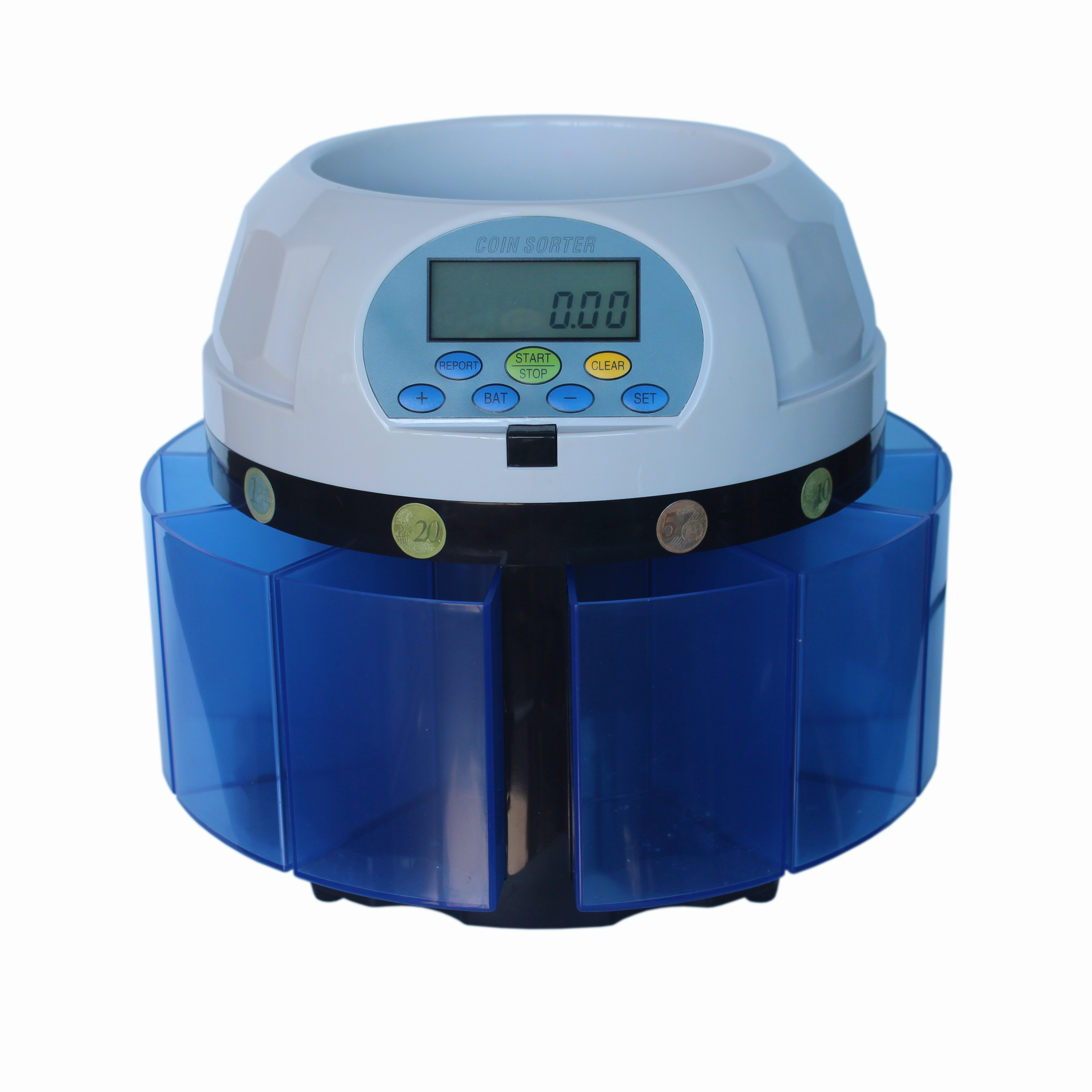 硬币机欧元高速硬币机游戏机币清分机鑫玮650多国货币硬币清分机