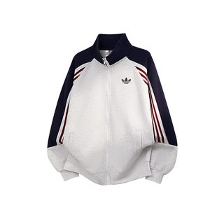 卫衣重磅纯棉380克立领外套 春秋冬加厚开衫 奥特莱斯一折专区