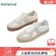 男士 时尚 休闲鞋 热风男鞋 户外小白鞋 新款 复古平底板鞋 子 2025年秋季