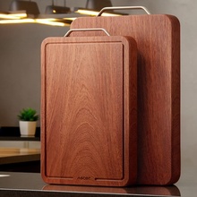 切菜板抗菌防霉家用实木砧板厨房专用加厚双面切肉乌檀木案板大号