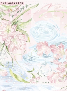 满18包邮just手账雨濯春尘现货贝壳光分装特材拼贴素材花花胶带