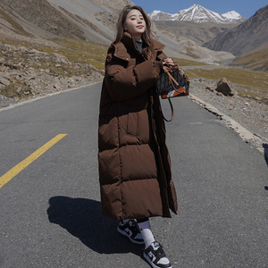 高级感超好看加厚棉衣棉服女中长款2023新款冬季设计感小众面包服