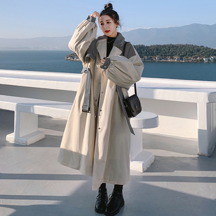 收腰显瘦棉衣棉服赫本风外套 中长款 加绒加厚派克服女2025新款 冬季