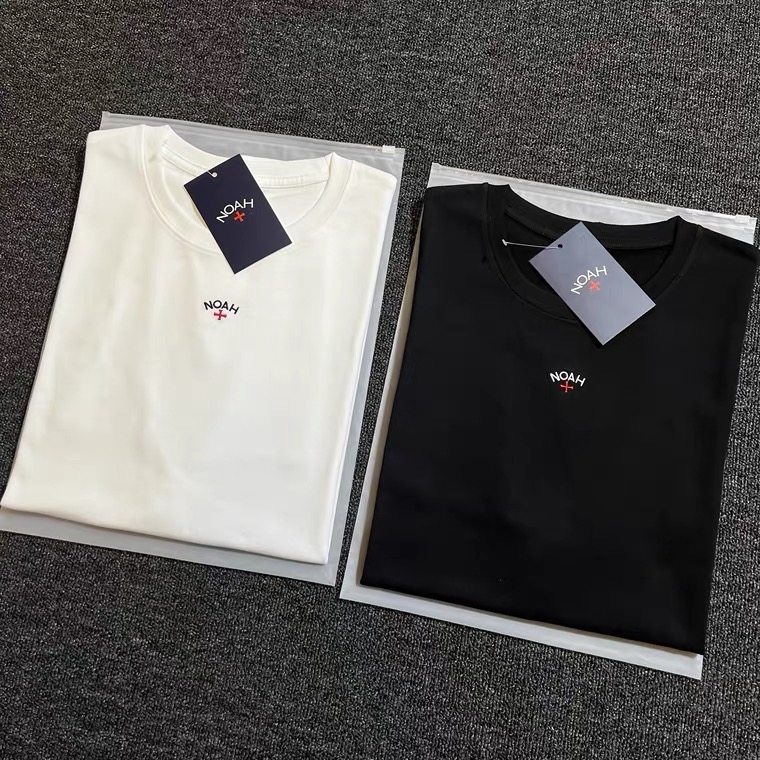 noah nyc core胸口十字架小标刺绣基础简约休闲潮牌纯棉短袖t恤男