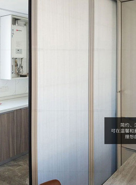 定制室内门推拉门折叠隐形门客厅阳台厨房隔断衣柜移门日式门帘