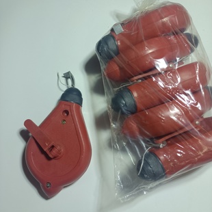 粉末盒 老式加粉墨斗 弹线盒划线器 吊线盒 塑料墨斗 塑料盒红粉