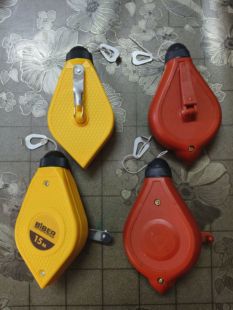 粉末盒 老式加粉墨斗 弹线盒划线器 吊线盒 塑料墨斗 红粉白粉盒