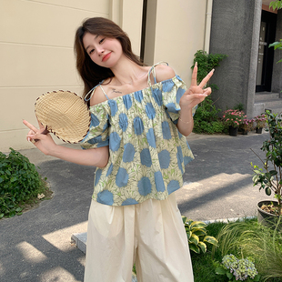 时尚 套装 减龄两件套5071P140K208 显瘦遮肉上衣阔腿裤 首发现货